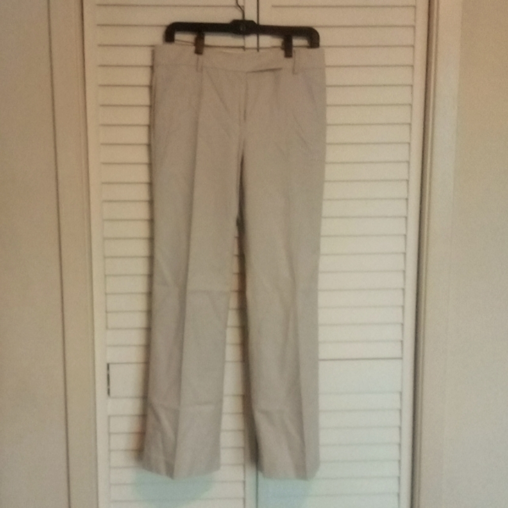 Ann Taylor Loft tailored, khaki pants. Size 6